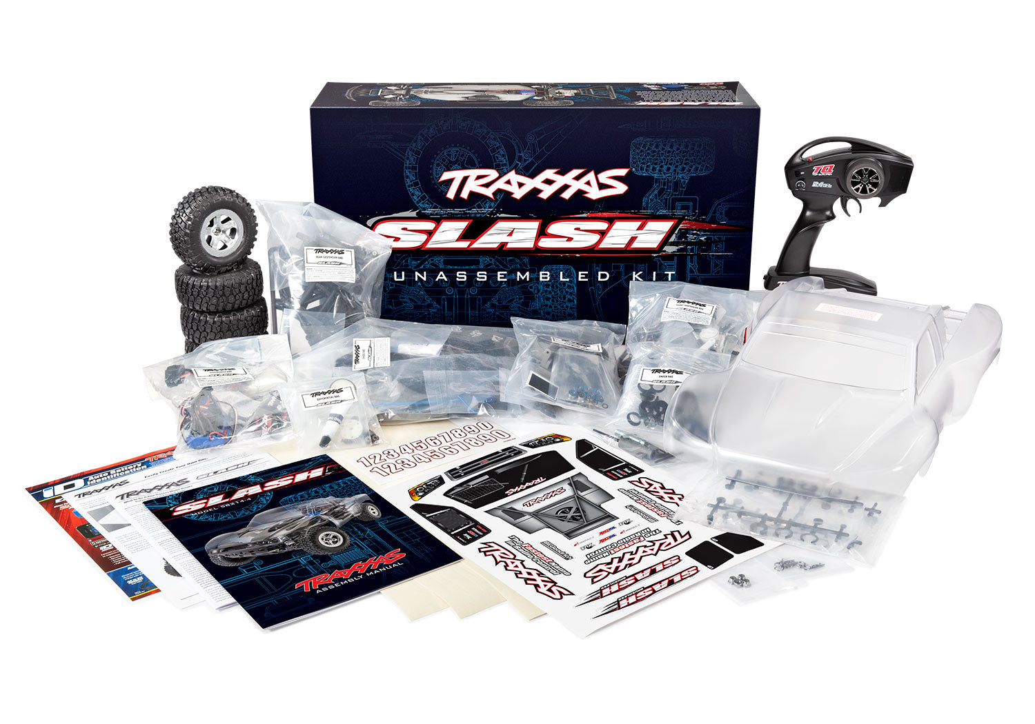 Slash 2WD Unassembled Kit, 58214-4