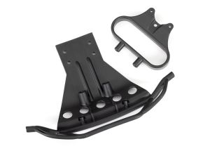 Slash 2WD Black Front LED Bumper with Mount