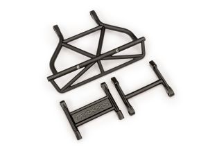 Slash 2WD Black Rear Bumper with Mount