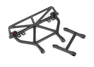 Slash 2WD Black Rear LED Bumper with Mount