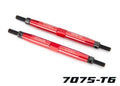 TUBES 88 mm Red Aluminum Toe Links (2)
