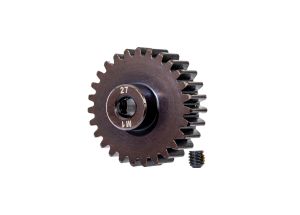 27-Tooth Machined Pinion Gear (1.0 Mod) 5 mm Bore