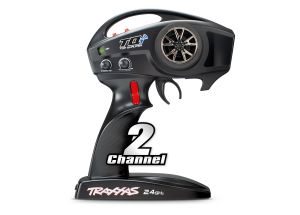 2-Channel TQi 2.4 GHz Transmitter with brake button