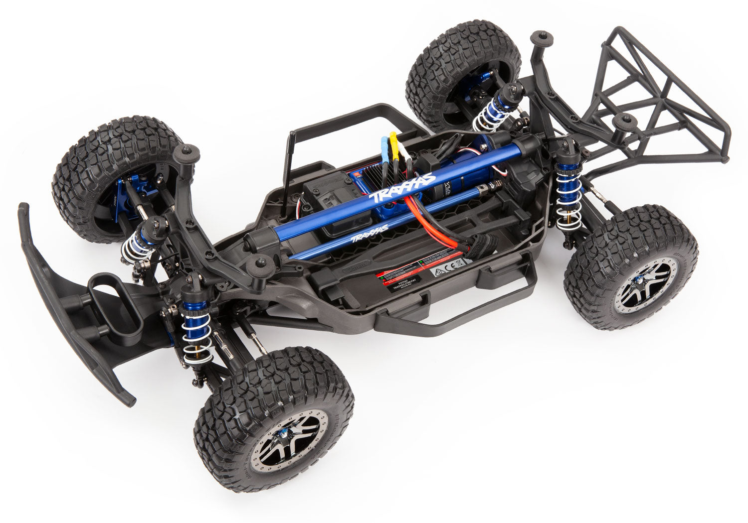 Blue Aluminum Chassis Brace Kit & Hardware,  Part #6730X