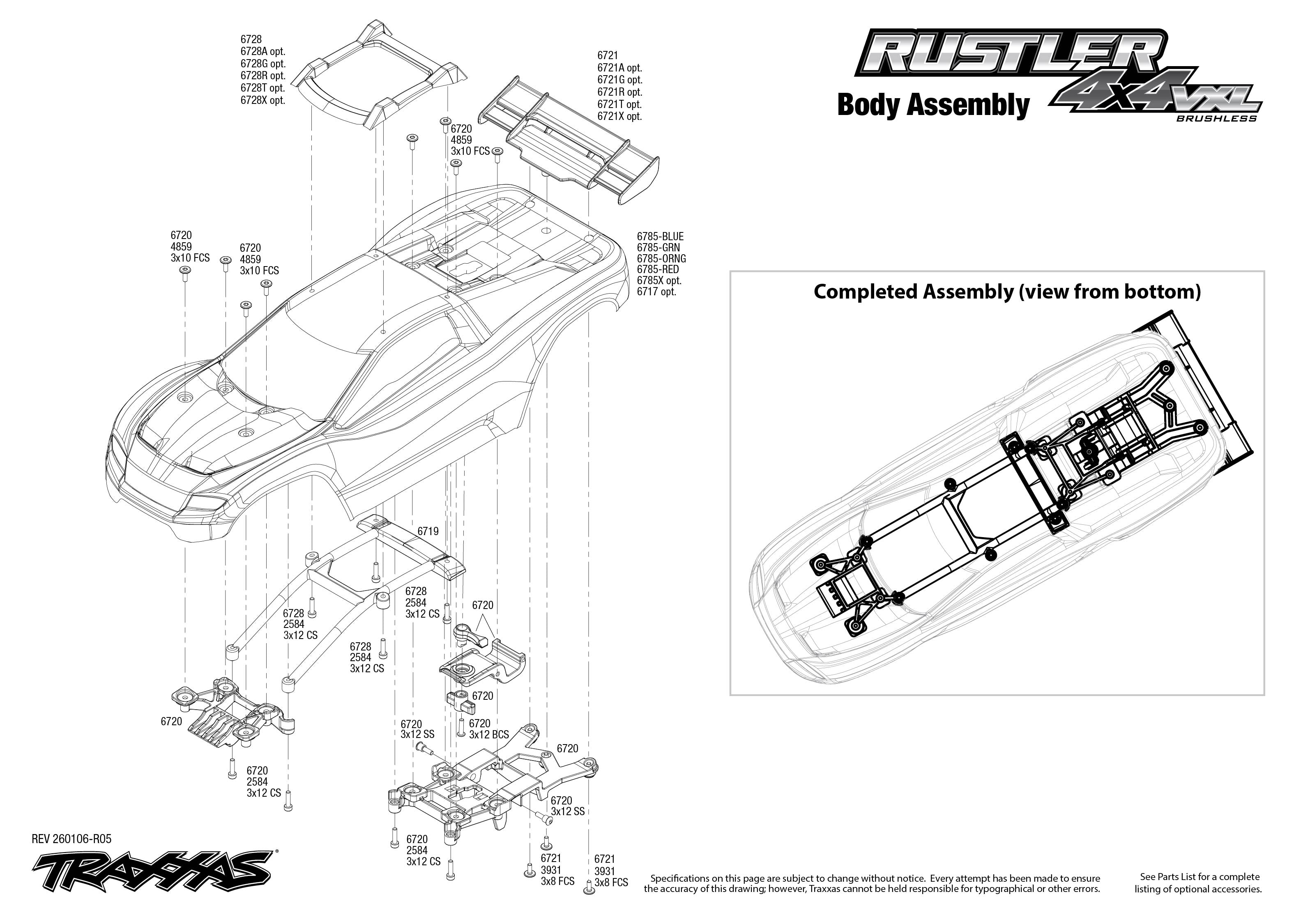 Rustler 4X4 VXL, 67376-4