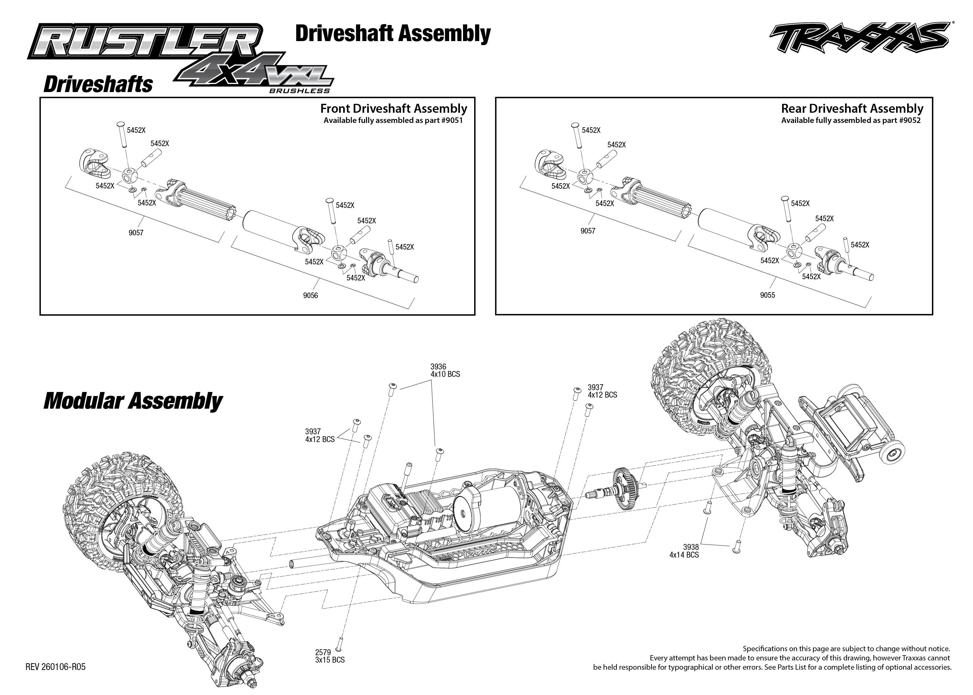 Rustler 4X4 VXL, 67376-4