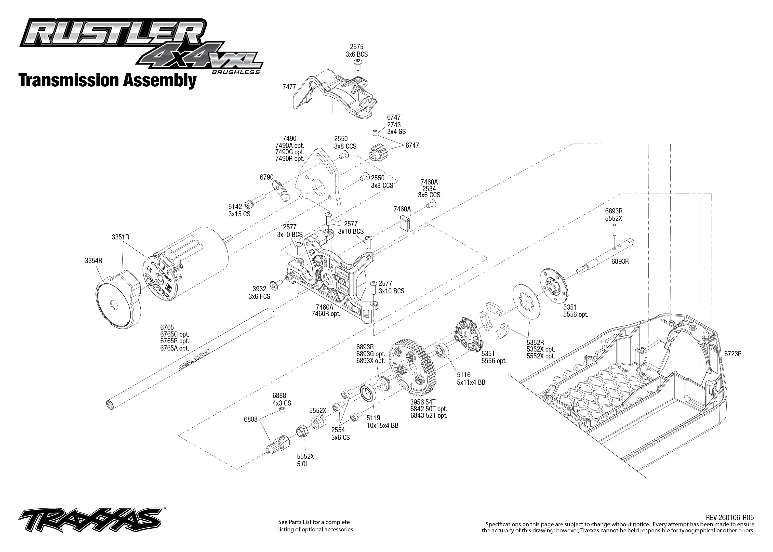 Rustler 4X4 VXL, 67376-4
