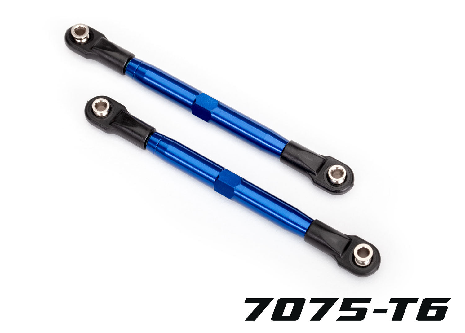 TUBES 87 mm Blue Aluminum Toe Links (2), Part #6742X