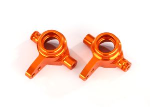 Orange Aluminum Steering Blocks (L&R)