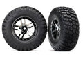 SCT Black Chrome Wheels w/ BFG S1 Tires (2)