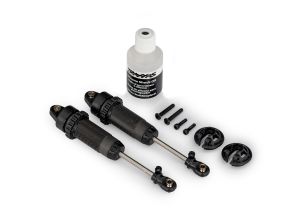 1/10 Gray Composite XX-Long GTR Shocks (2)