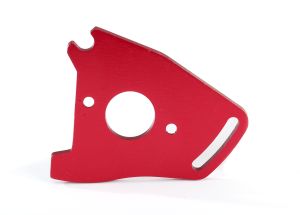 Red Aluminum Motor Plate