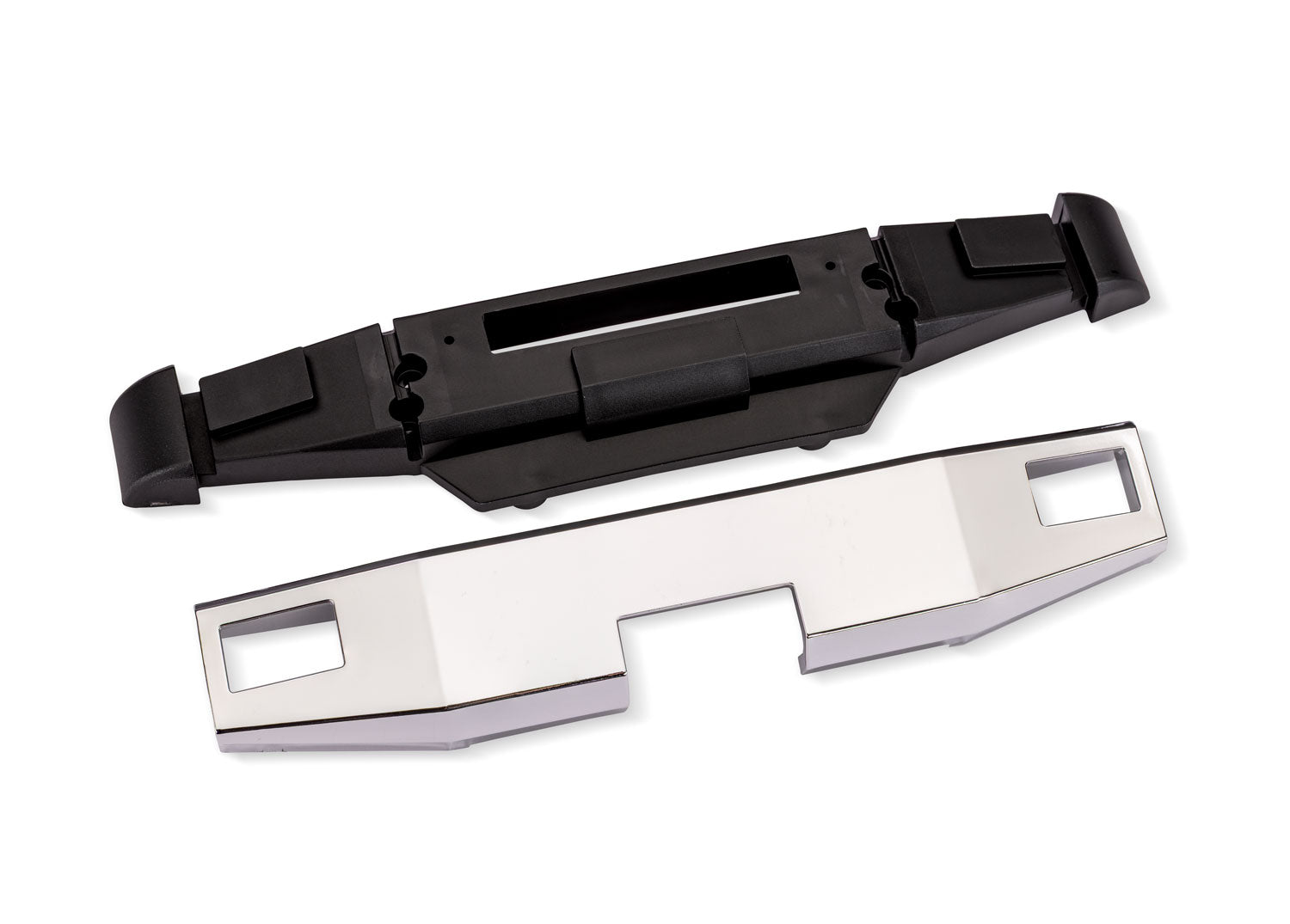 X-Truck BIGFOOT #8 4X4 Chrome Front Bumper w/ Support, Part #7686