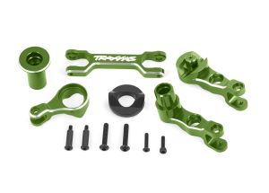 X-Maxx Green Aluminum Steering Bellcranks