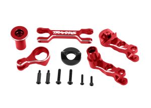 X-Maxx Red Aluminum Steering Bellcranks