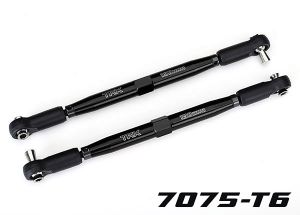 TUBES 157 mm Black Aluminum Toe Links (2)