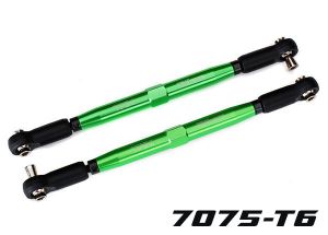 TUBES 157 mm Green Aluminum Toe Links (2)