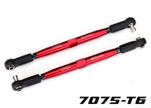 TUBES 157 mm Red Aluminum Toe Links (2)