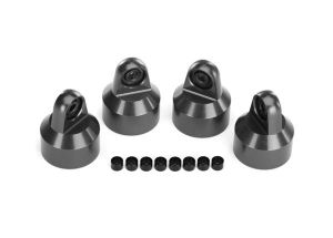 Gray Aluminum GTX Shock Caps (4)