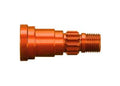 Orange Aluminum Stub Axle