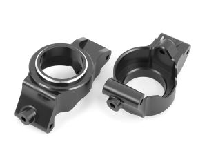 X-Series Gray Aluminum Caster Blocks (L&R)