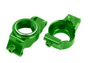 X-Series Green Aluminum Caster Blocks (L&R)