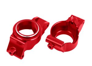 X-Series Red Aluminum Caster Blocks (L&R)