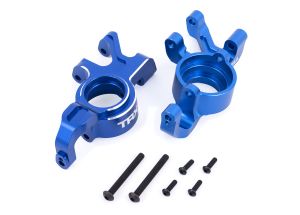X-Series Blue Aluminum Steering Blocks (L&R)
