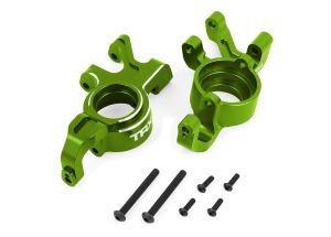 X-Series Green Aluminum Steering Blocks (L&R)