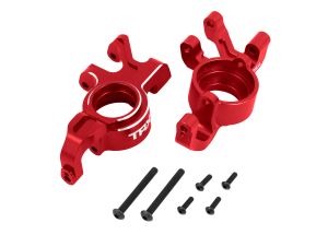 X-Series Red Aluminum Steering Blocks (L&R)