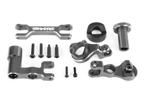 X-Series Gray Aluminum Steering Bellcrank Assembly