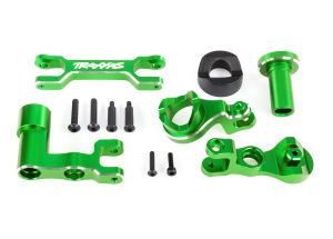 X-Series Green Aluminum Steering Bellcrank Assembly
