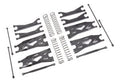 Black X-Maxx WideMaxx Suspension Kit