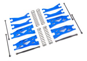 Blue X-Maxx WideMaxx Suspension Kit