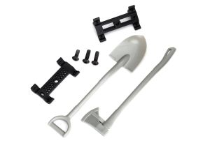 Shovel and Axe with Mounting Hardware