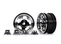 2.2" Slotted Chrome Wheels (2)