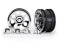 2.2" Chrome Wheels with Center Caps