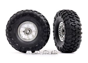 2.2" Chrome Mag Wheels w/ Canyon Trail Tires (2)