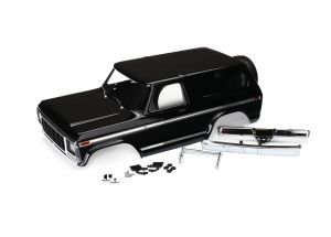 TRX-4 1979 Ford Bronco Black Clipless Body, 8188