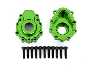 Green Aluminum Outer Portal Housings (2), 8251G