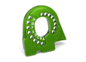 Green Aluminum Motor Mount Plate, 8290G