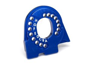 Blue Aluminum Motor Mount Plate, 8290X