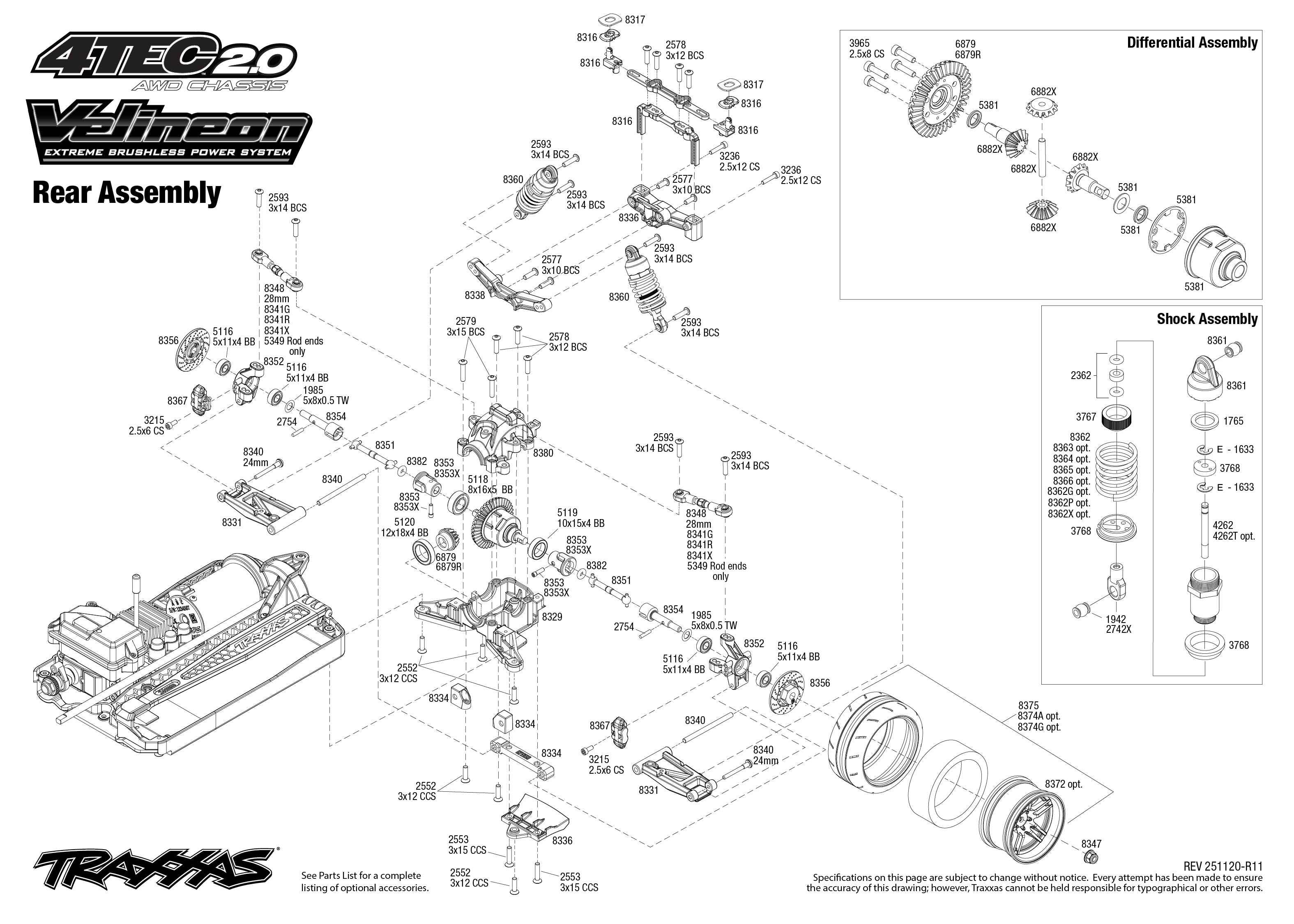 4-Tec 2.0 VXL Chassis, 83076-4
