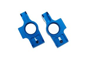 Blue Aluminum Stub Axle Carriers (L&R)