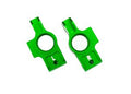 Green Aluminum Stub Axle Carriers (L&R), 8352X-GRN