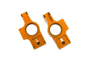 Orange Aluminum Stub Axle Carriers (L&R)