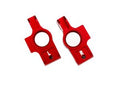 Red Aluminum Stub Axle Carriers (L&R), 8352X-RED