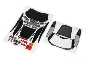 Chevrolet Corvette Z06 Decal Sheets, Part #8387