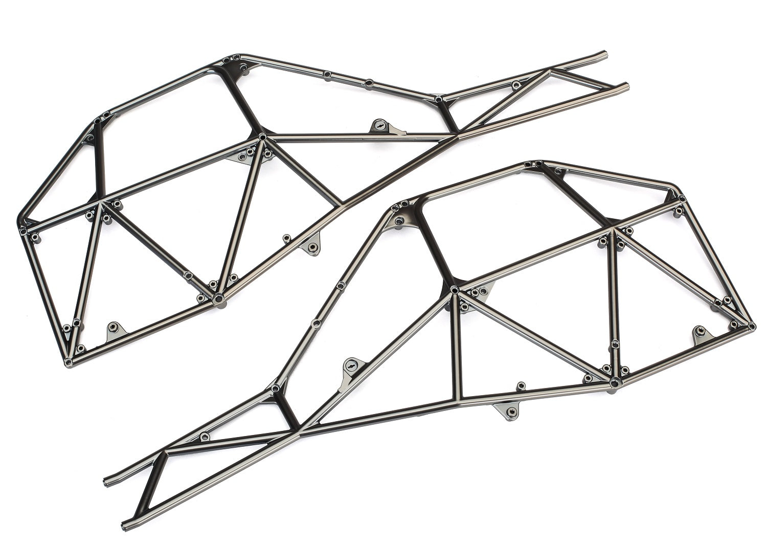 Satin Black Chrome Tube Chassis Side Sections (L&R), 8430x