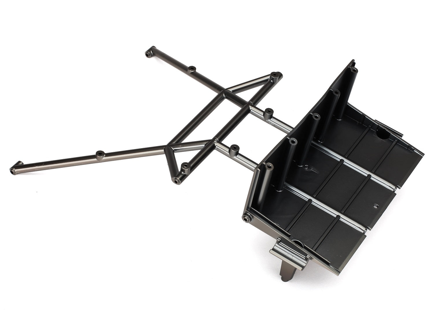 Satin Black Chrome Rear Tube Chassis Section, 8432X